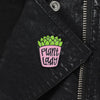 Plant Lady Enamel Pin Badges